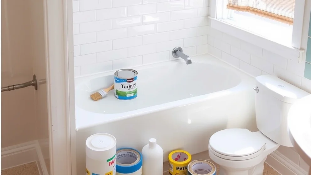 Måla klinker på badrum själv