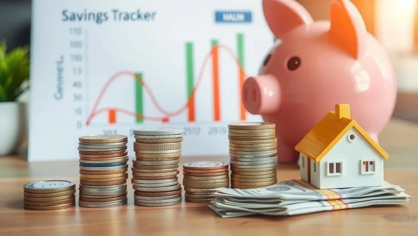 Hur sparar du till din första kontantinsats