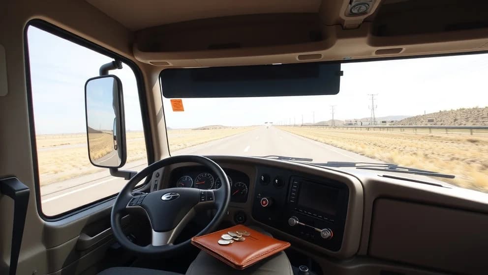 Vad tjänar en lastbilschaufför idag